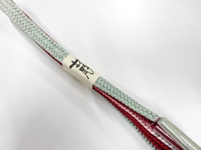 未使用品　正絹　手組帯締め